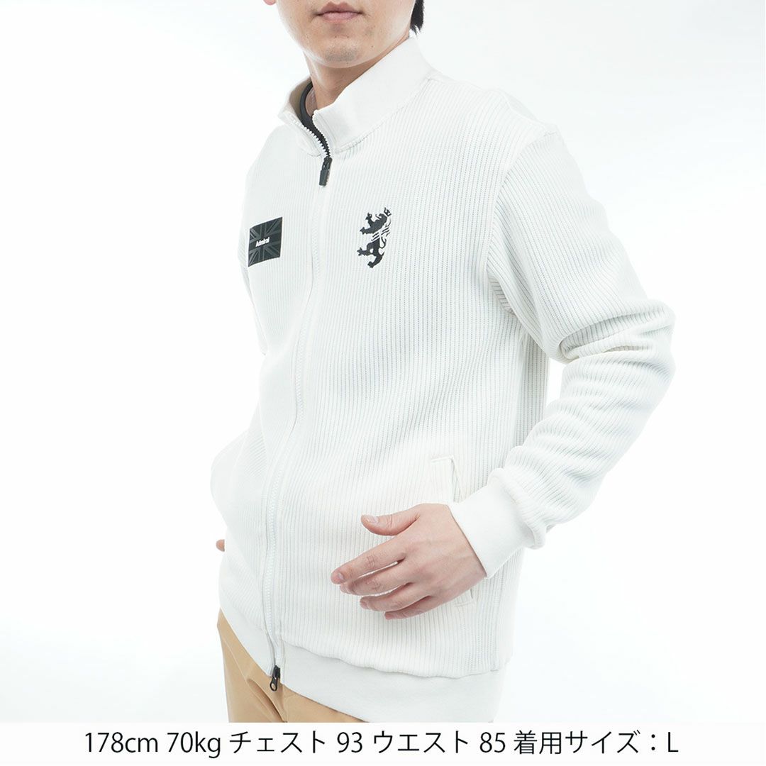 アドミラル ゴルフ Admiral GOLF メンズ メンズ ニットライク トラックジャケット ADMA565 詳細2