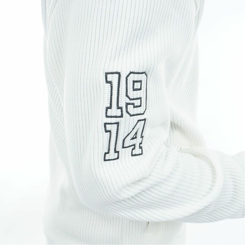 [アドミラル ゴルフ]メンズ ニットライク トラックジャケット　ホワイト