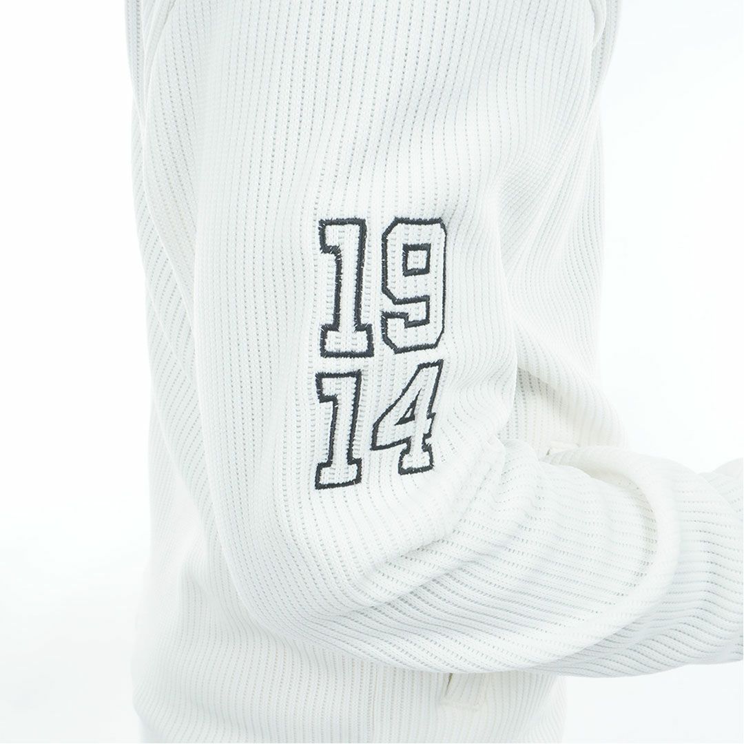 [アドミラル ゴルフ]メンズ ニットライク トラックジャケット　ホワイト