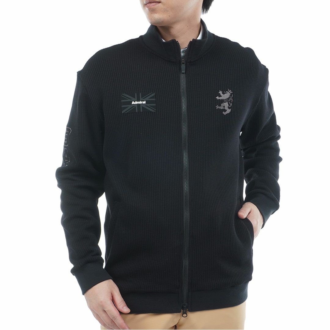 アドミラル ゴルフ Admiral GOLF メンズ メンズ ニットライク トラックジャケット ADMA565 詳細12