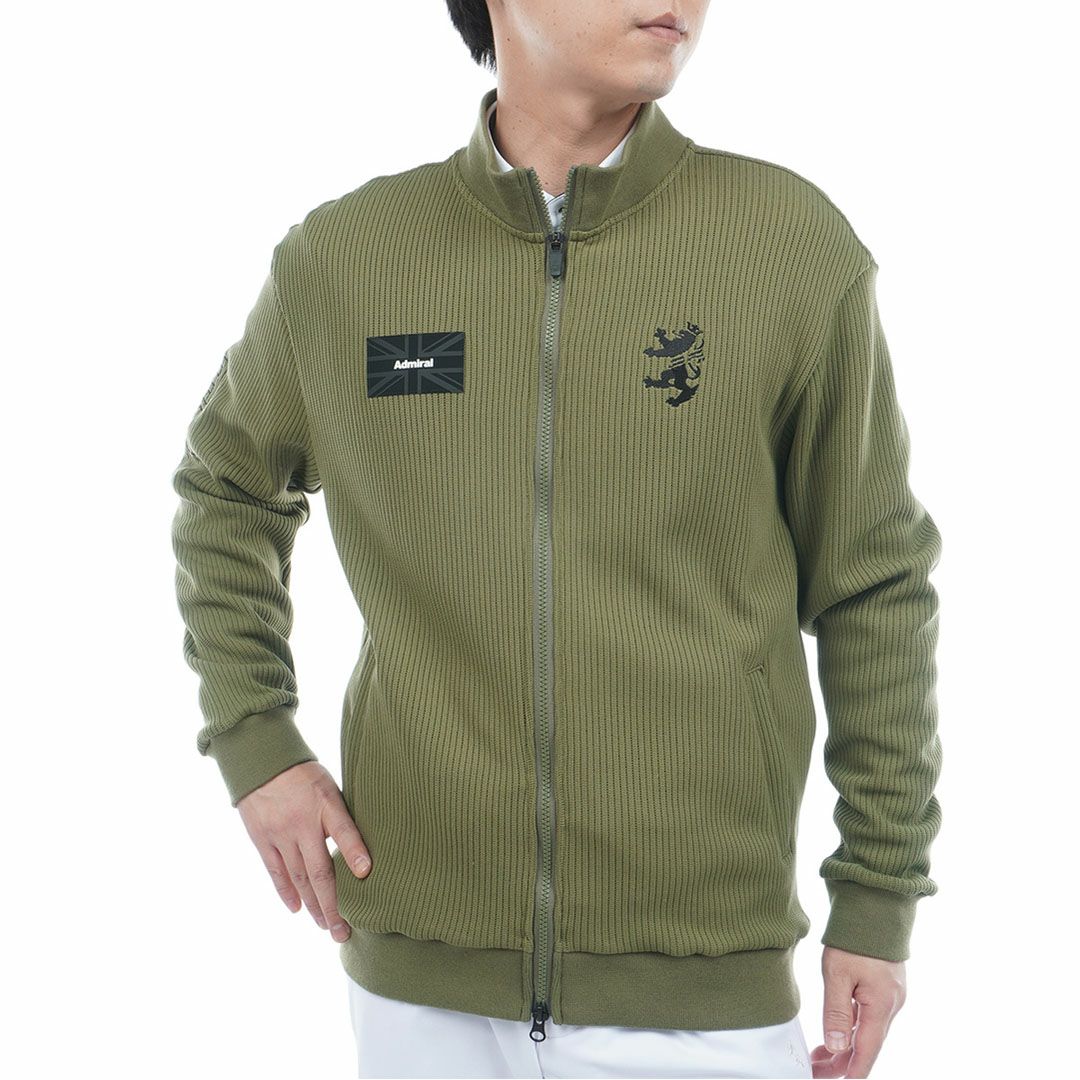 アドミラル ゴルフ Admiral GOLF メンズ メンズ ニットライク トラックジャケット ADMA565 詳細18
