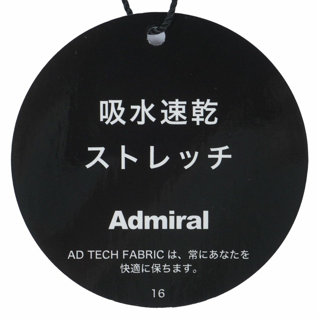 アドミラル ゴルフ Admiral GOLF メンズ メンズ UJジャガード ボタンダウン長袖シャツ ADMA566 詳細16