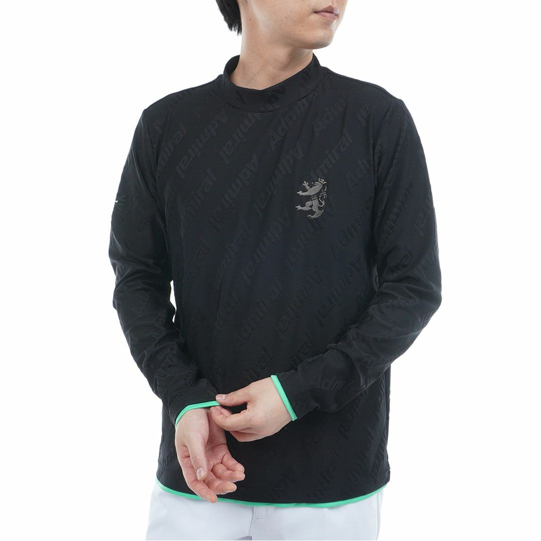 30％OFF】[アドミラル ゴルフ]メンズ ロゴストレッチ ジャガードモック