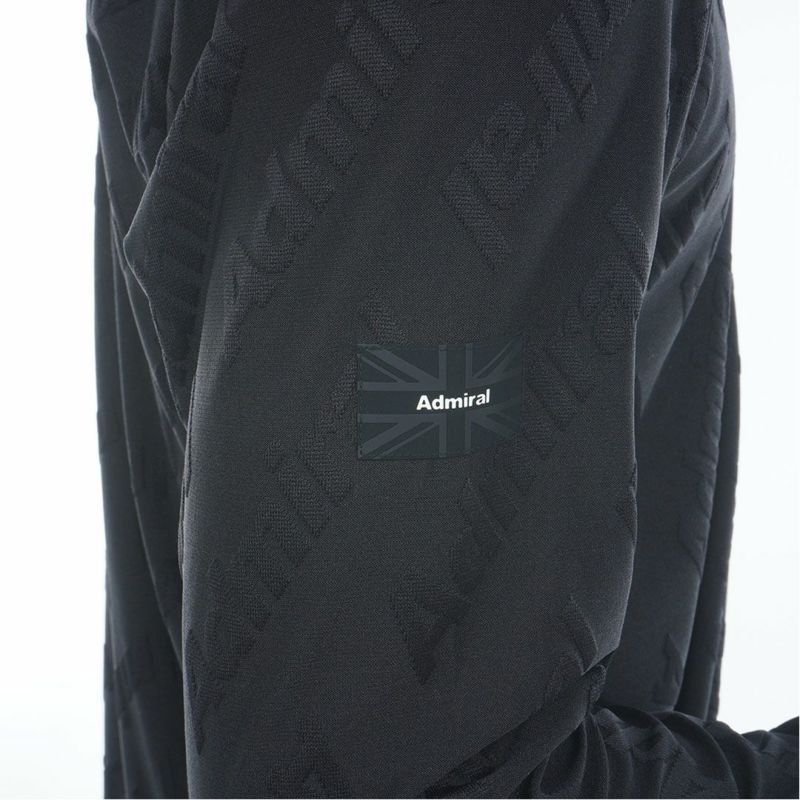 アドミラル ゴルフ Admiral GOLF メンズ メンズ ロゴストレッチ ジャガードモックネックシャツ ADMA567 詳細10