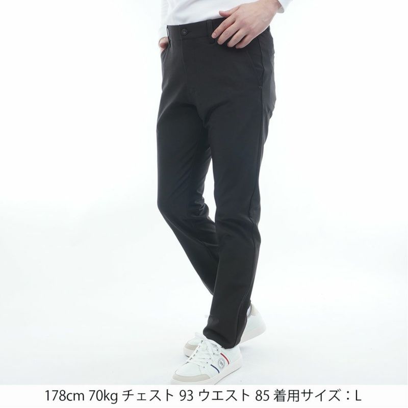[アドミラル ゴルフ]メンズ 4WAYテーパードパンツ　ブラック