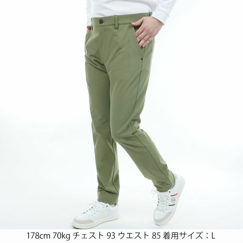 [アドミラル ゴルフ]メンズ 4WAYテーパードパンツ　カーキ