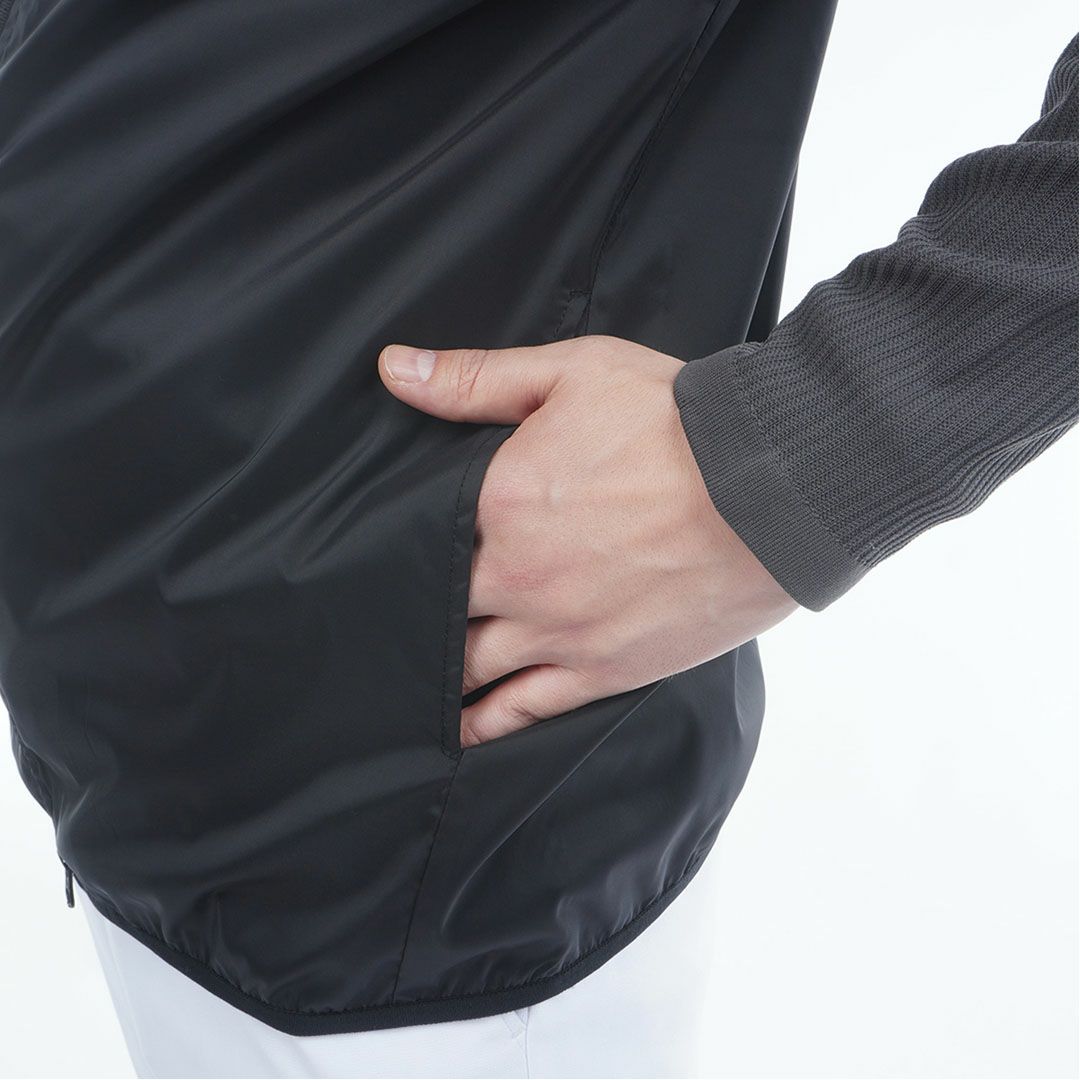 [アドミラル ゴルフ]メンズ ハイブリッド パフォーマンスジャケット　ブラック