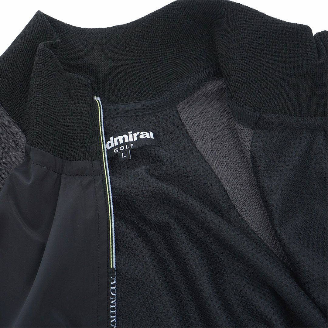 [アドミラル ゴルフ]メンズ ハイブリッド パフォーマンスジャケット　ブラック