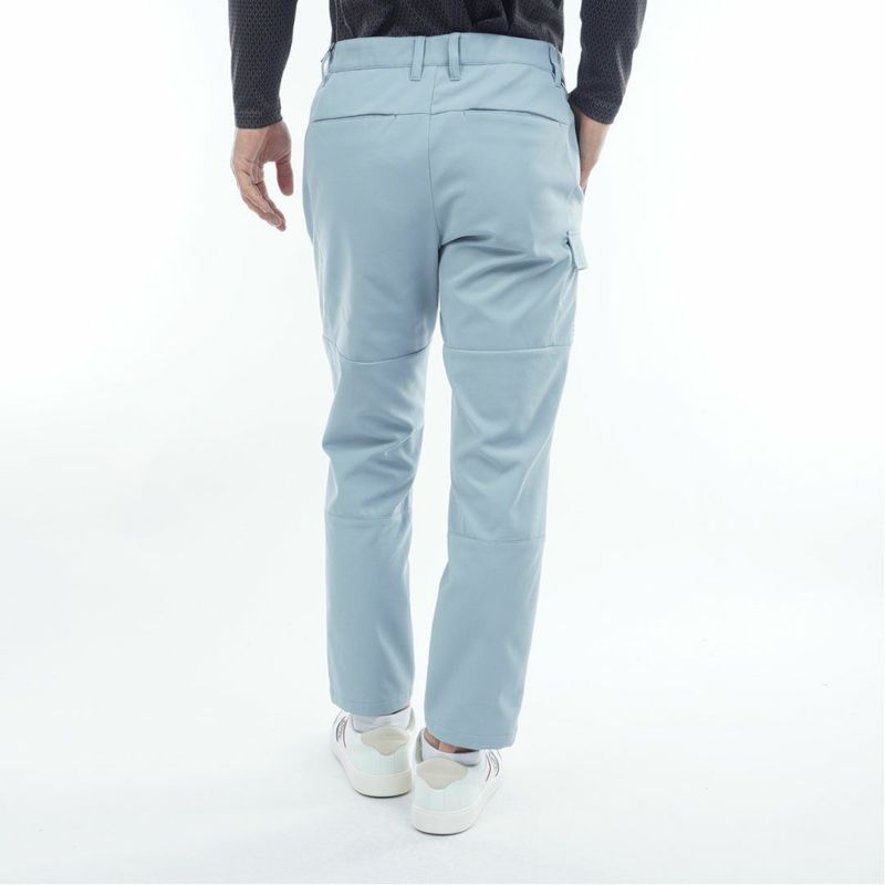 [アドミラル ゴルフ]メンズ サイドポケット付 ワイドテーパードパンツ　ブルーグレー