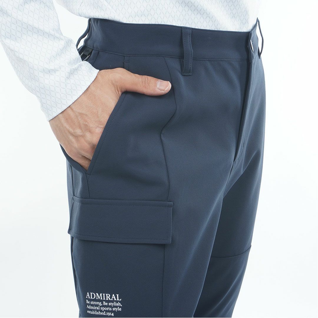 アドミラル ゴルフ Admiral GOLF メンズ メンズ サイドポケット付 ワイドテーパードパンツ ADMA570 詳細15