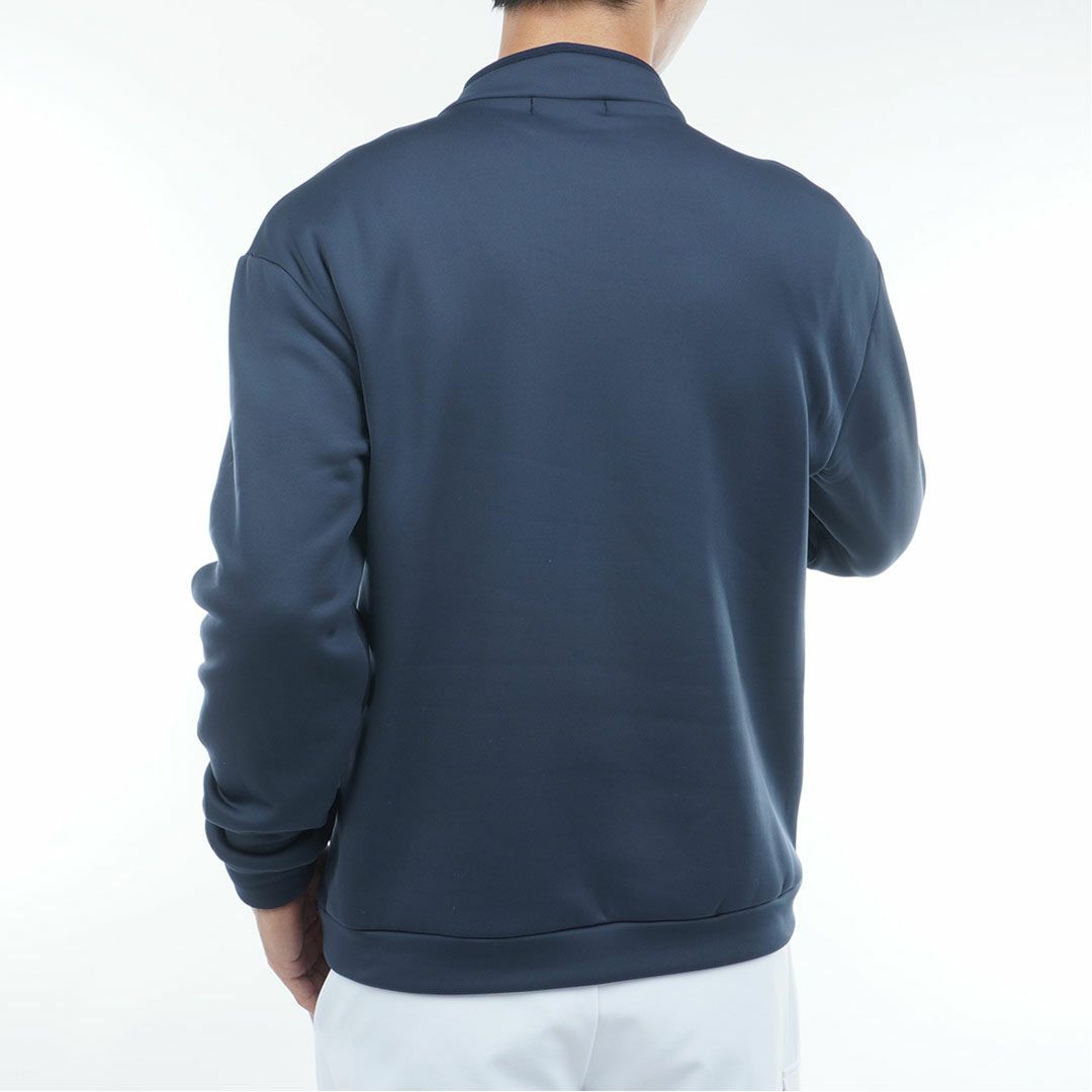 アドミラル ゴルフ Admiral GOLF メンズ メンズ カルイシ ハーフドットボタン スウェット ADMA571 詳細9