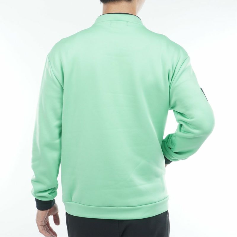 アドミラル ゴルフ Admiral GOLF メンズ メンズ カルイシ ハーフドットボタン スウェット ADMA571 詳細13