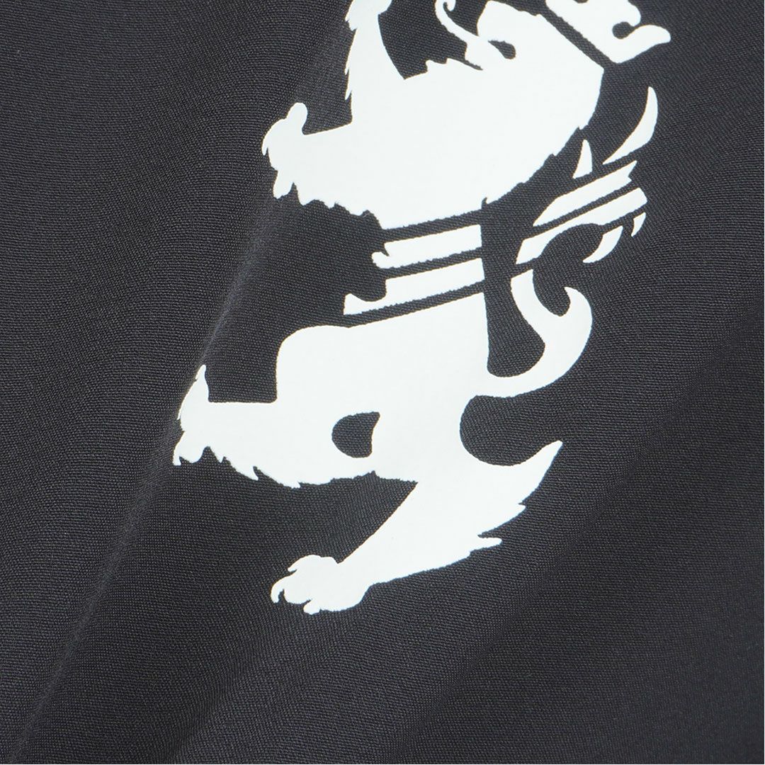 [アドミラル ゴルフ]メンズ ハーフジップ スニードジャケット　ブラック