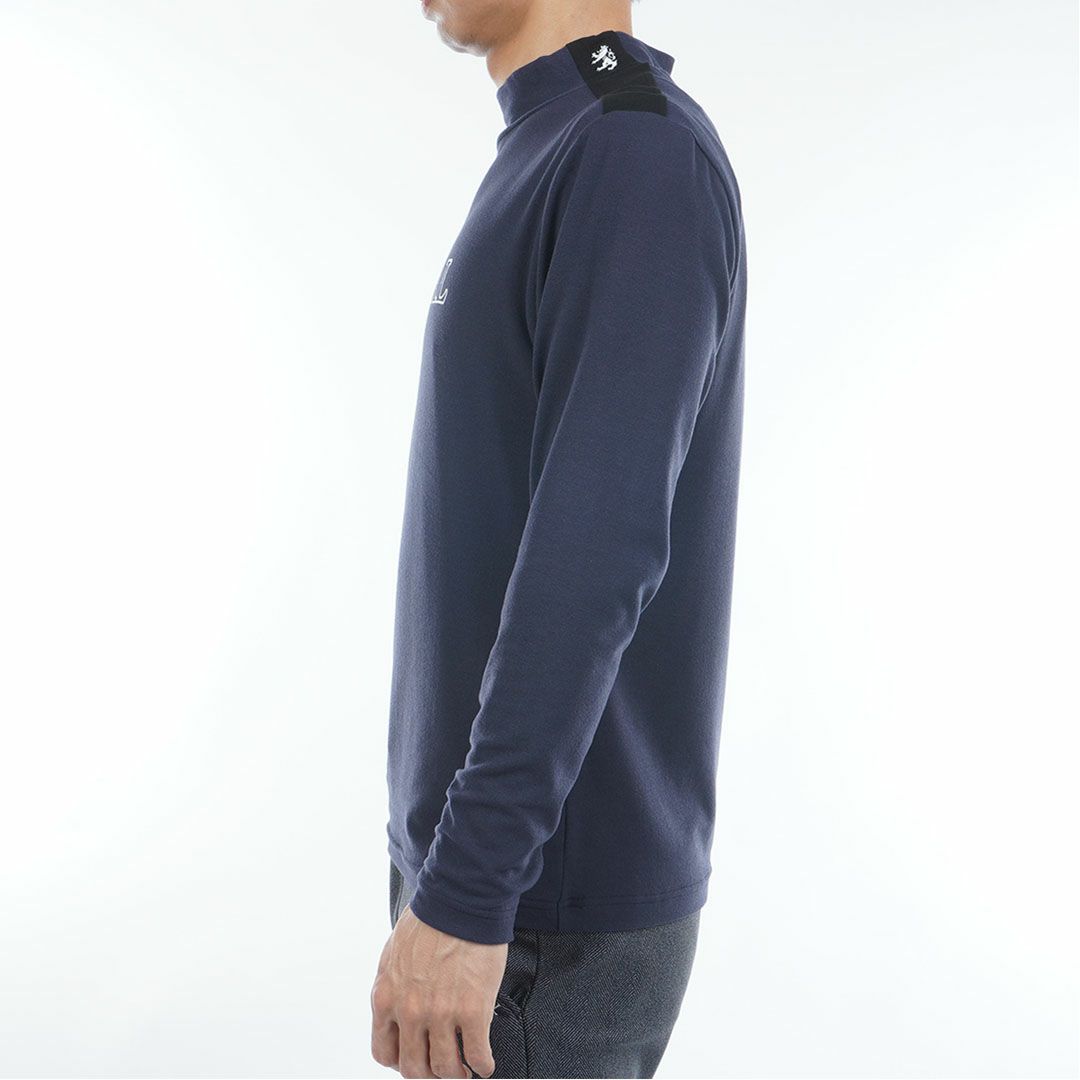 アドミラル ゴルフ Admiral GOLF メンズ メンズ スエード起毛　ハイネックシャツ ADMA575 詳細12