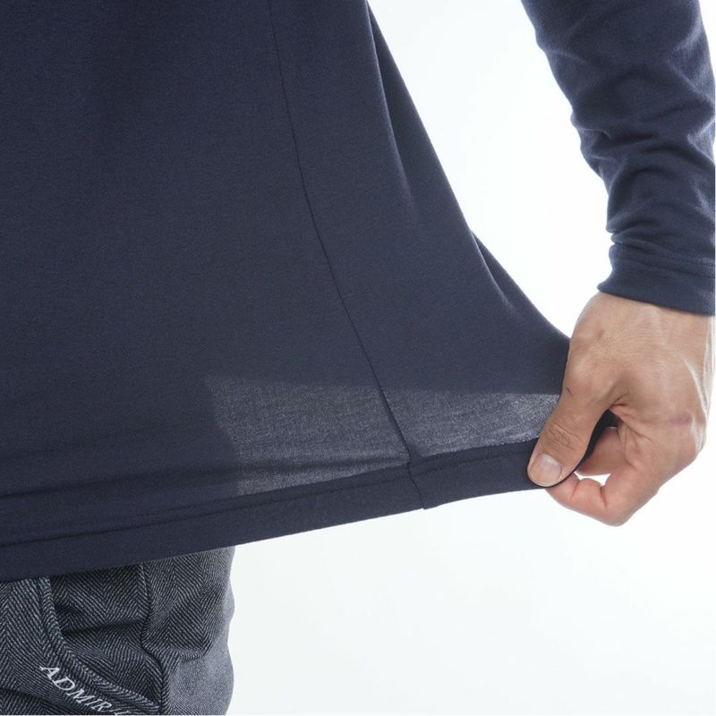 アドミラル ゴルフ Admiral GOLF メンズ メンズ スエード起毛　ハイネックシャツ ADMA575 詳細15