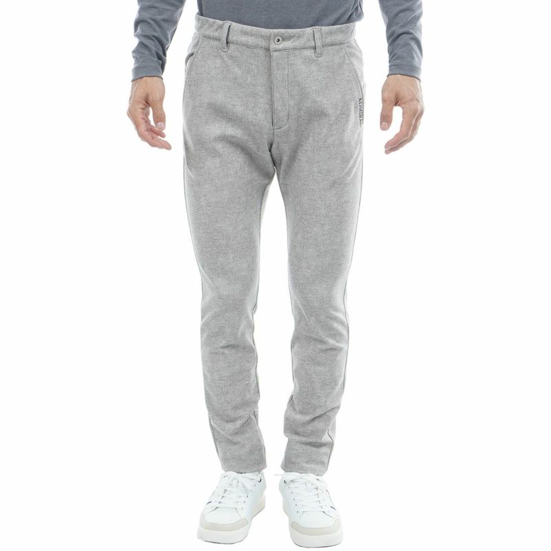 [アドミラル ゴルフ]メンズ ハイテンション 裏起毛テーパードパンツ　グレー