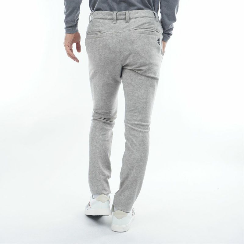 [アドミラル ゴルフ]メンズ ハイテンション 裏起毛テーパードパンツ　グレー