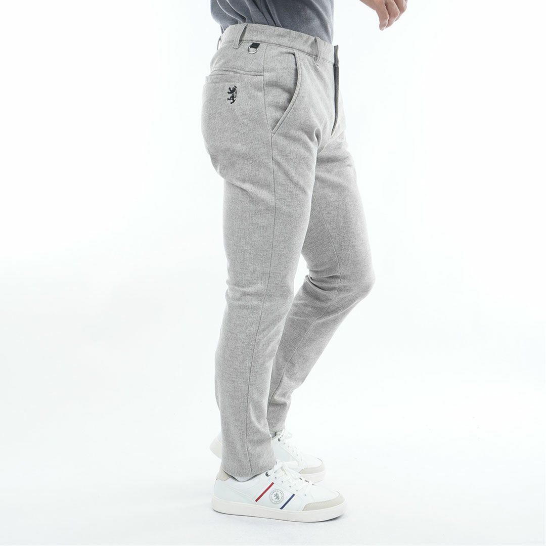 [アドミラル ゴルフ]メンズ ハイテンション 裏起毛テーパードパンツ　グレー