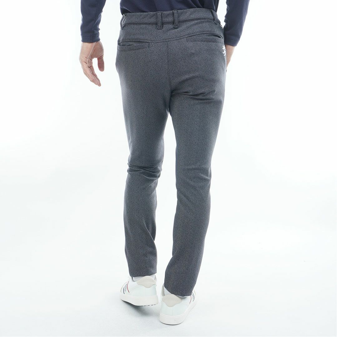 [アドミラル ゴルフ]メンズ ハイテンション 裏起毛テーパードパンツ　グレー