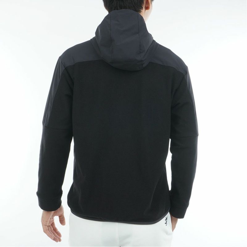 [アドミラル ゴルフ]メンズ ハイブリッドフーディー　ブラック