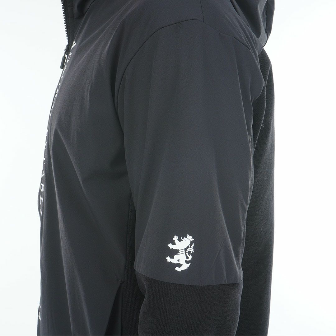 [アドミラル ゴルフ]メンズ ハイブリッドフーディー　ブラック