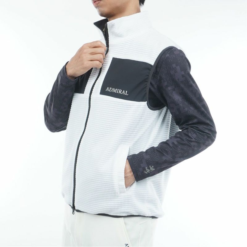 アドミラル ゴルフ Admiral GOLF メンズ メンズ リバーシブル ボアベスト ADMA578 詳細3