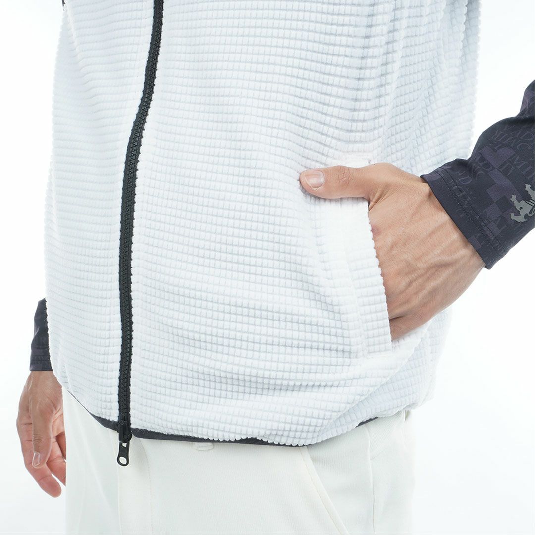 アドミラル ゴルフ Admiral GOLF メンズ メンズ リバーシブル ボアベスト ADMA578 詳細7