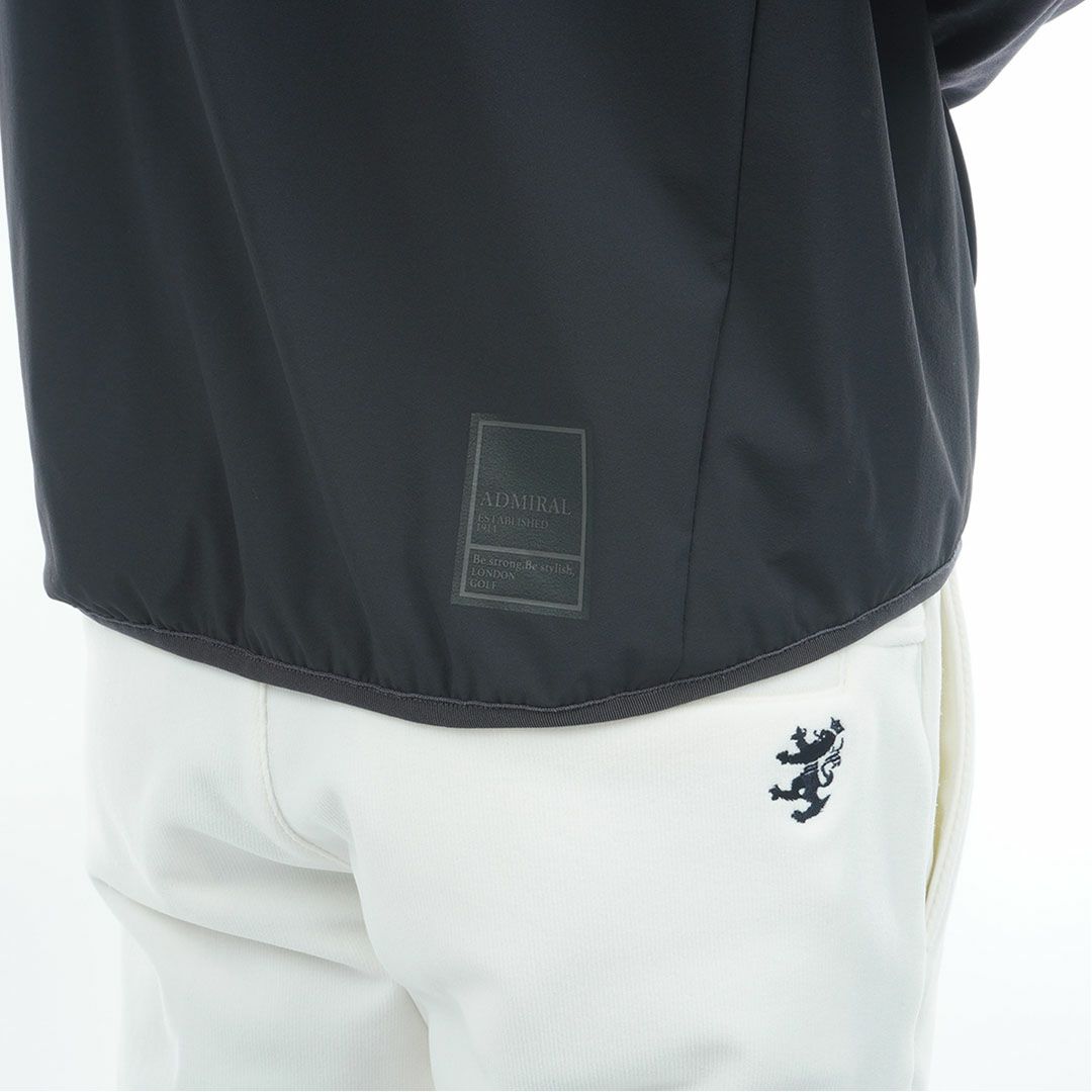 [アドミラル ゴルフ]メンズ リバーシブル ボアベスト　ホワイト