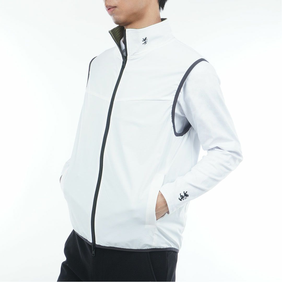 アドミラル ゴルフ Admiral GOLF メンズ メンズ リバーシブル ボアベスト ADMA578 詳細32