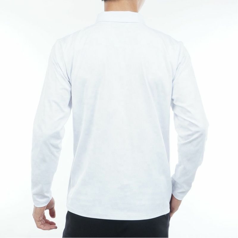 アドミラル ゴルフ Admiral GOLF メンズ メンズ モザイクカモフラージュ裏起毛 長袖ポロシャツ ADMA580 詳細3