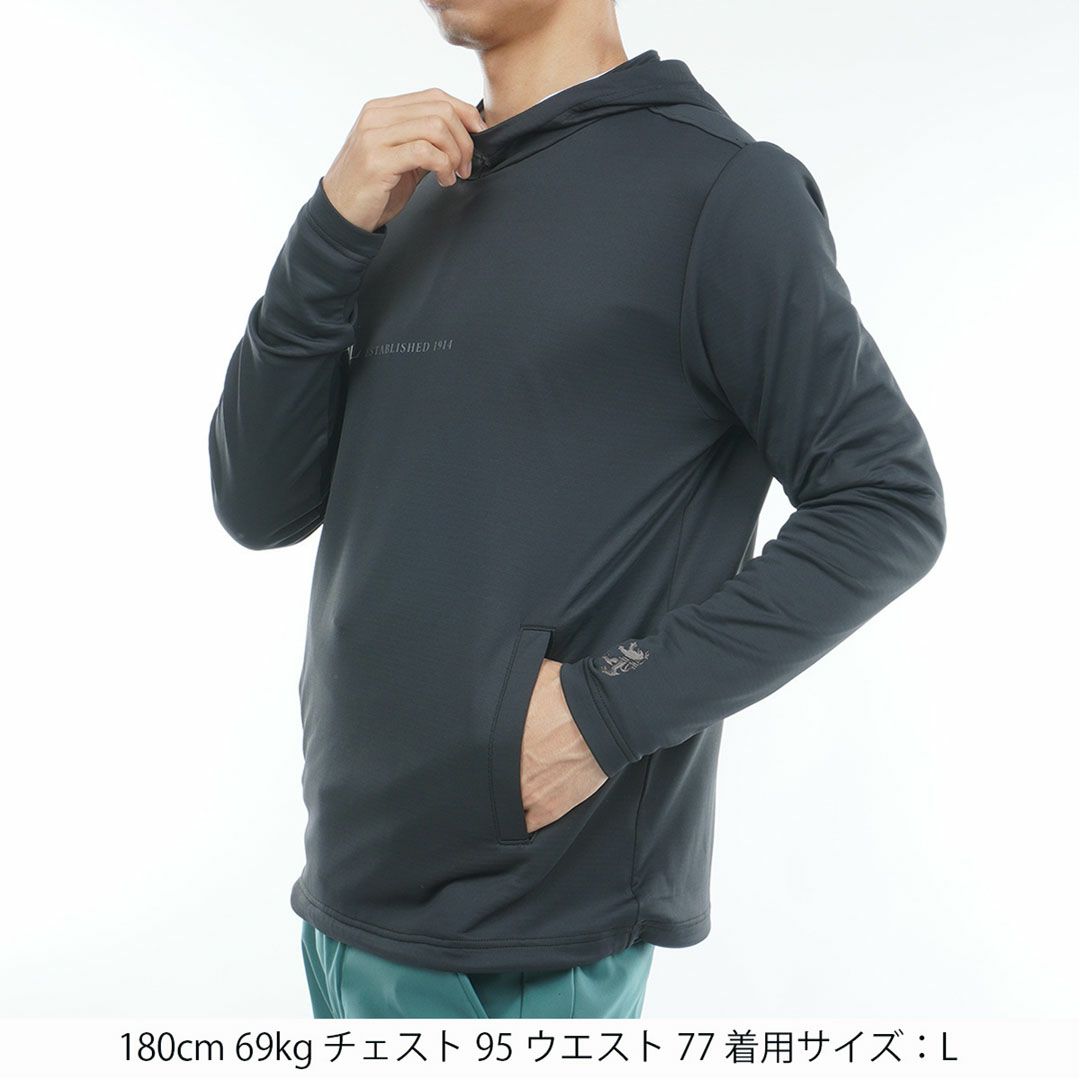 アドミラル ゴルフ Admiral GOLF メンズ メンズ 速ポカ フーディーシャツ ADMA581 詳細5