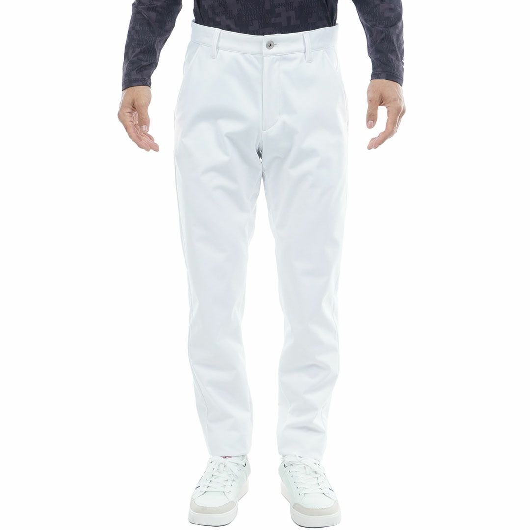 [アドミラル ゴルフ]メンズ 防風フリース ボンディングテーパードパンツ　ホワイト