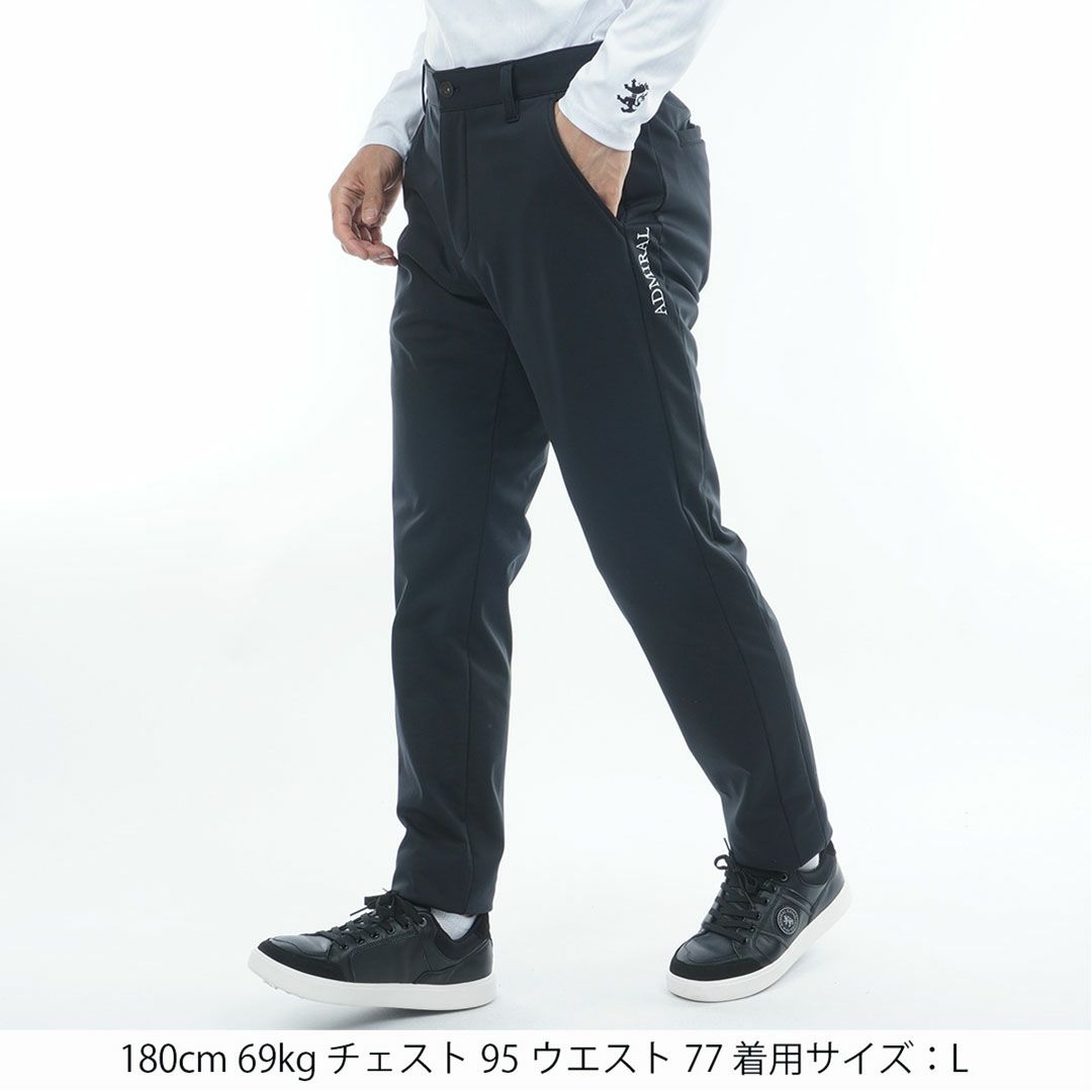アドミラル ゴルフ Admiral GOLF メンズ メンズ 防風フリース ボンディングテーパードパンツ ADMA582 詳細5