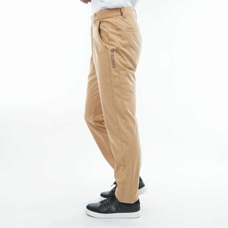 [アドミラル ゴルフ]メンズ 防風フリース ボンディングテーパードパンツ　ベージュ