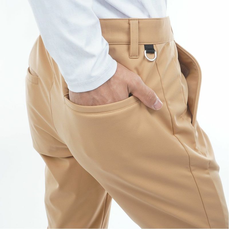 [アドミラル ゴルフ]メンズ 防風フリース ボンディングテーパードパンツ　ベージュ