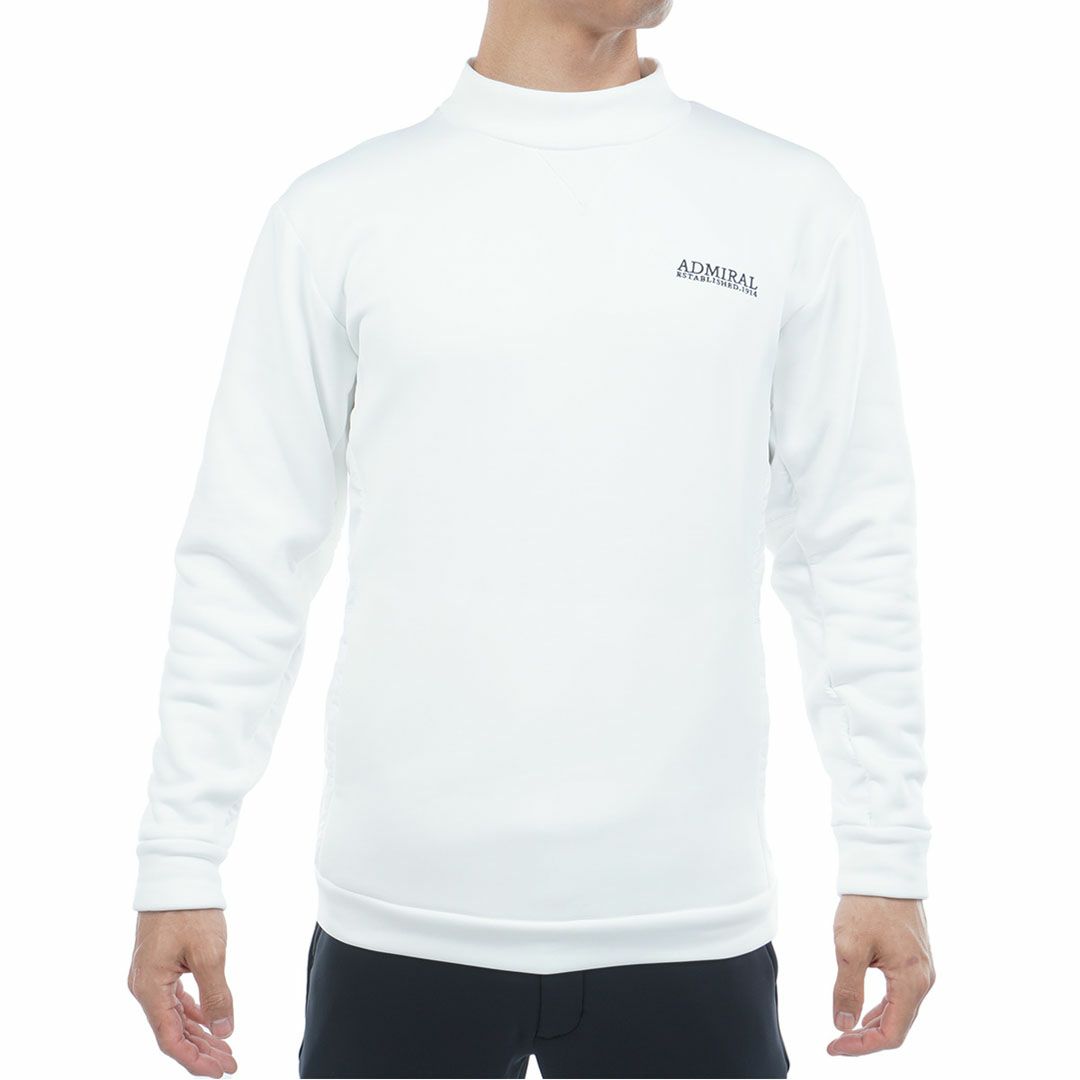 [アドミラル ゴルフ]メンズ ハイブリッド カルイシスウェット　ホワイト