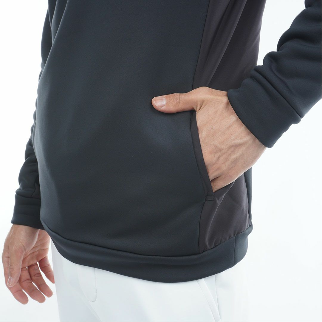 [アドミラル ゴルフ]メンズ ハイブリッド カルイシスウェット　ブラック