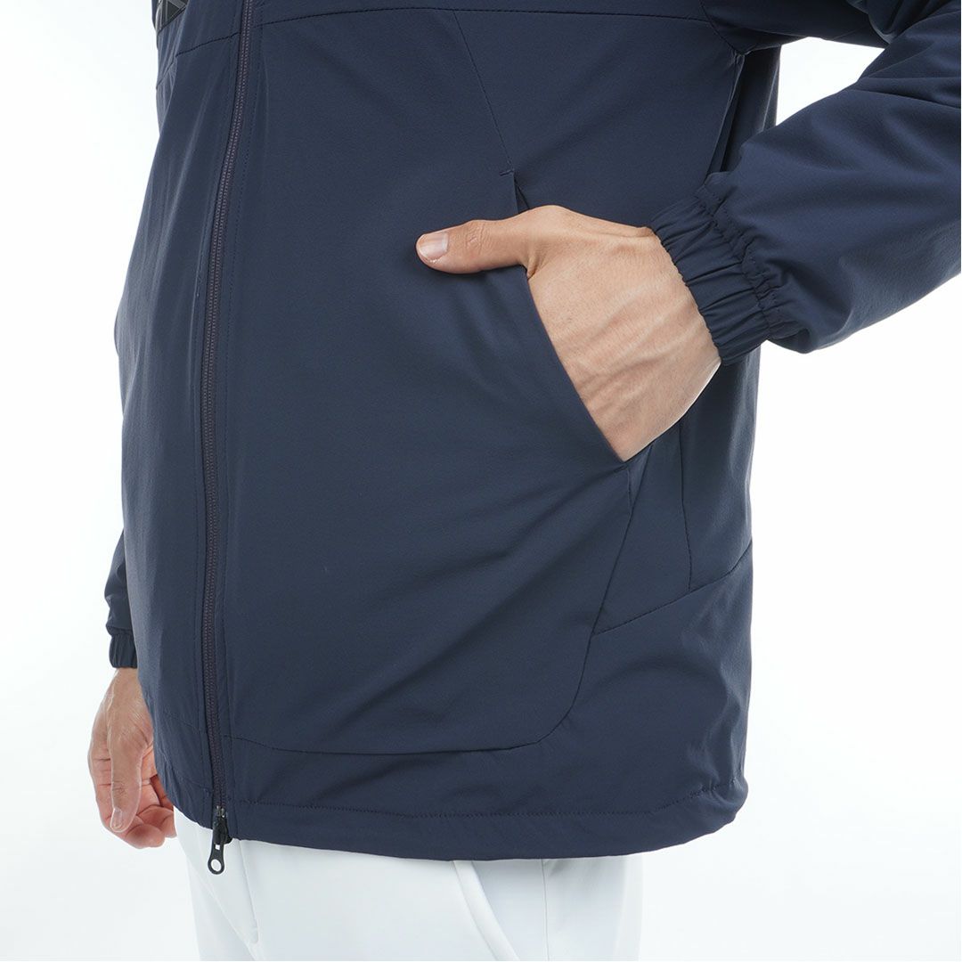[アドミラル ゴルフ]メンズ エアポカ パフォーマンスジャケット　ネイビー