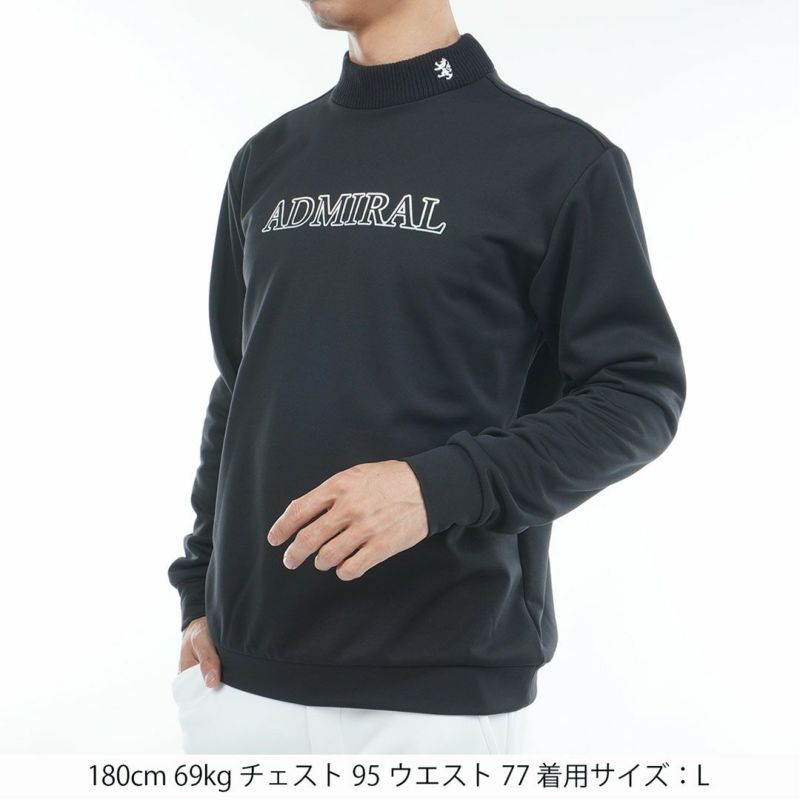 アドミラル ゴルフ Admiral GOLF メンズ メンズ ホカタッチ モックネックスウェット ADMA586 詳細6