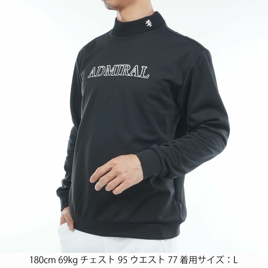 アドミラル ゴルフ Admiral GOLF メンズ メンズ ホカタッチ モックネックスウェット ADMA586 詳細6