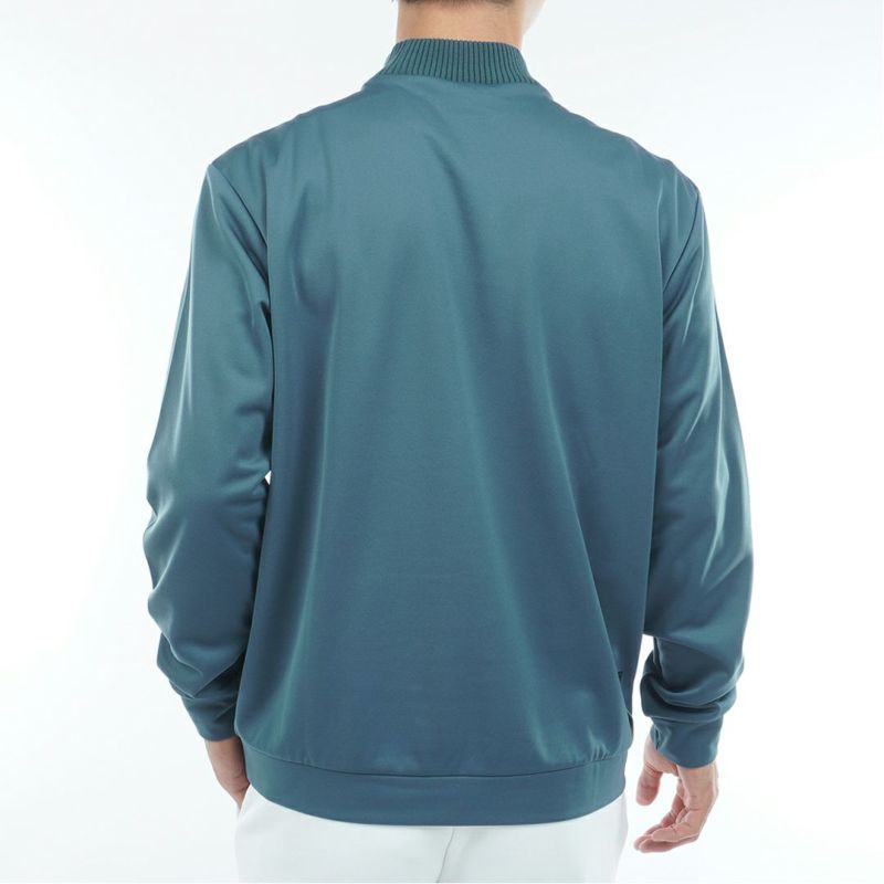 [アドミラル ゴルフ]メンズ ホカタッチ モックネックスウェット　ダークグリーン