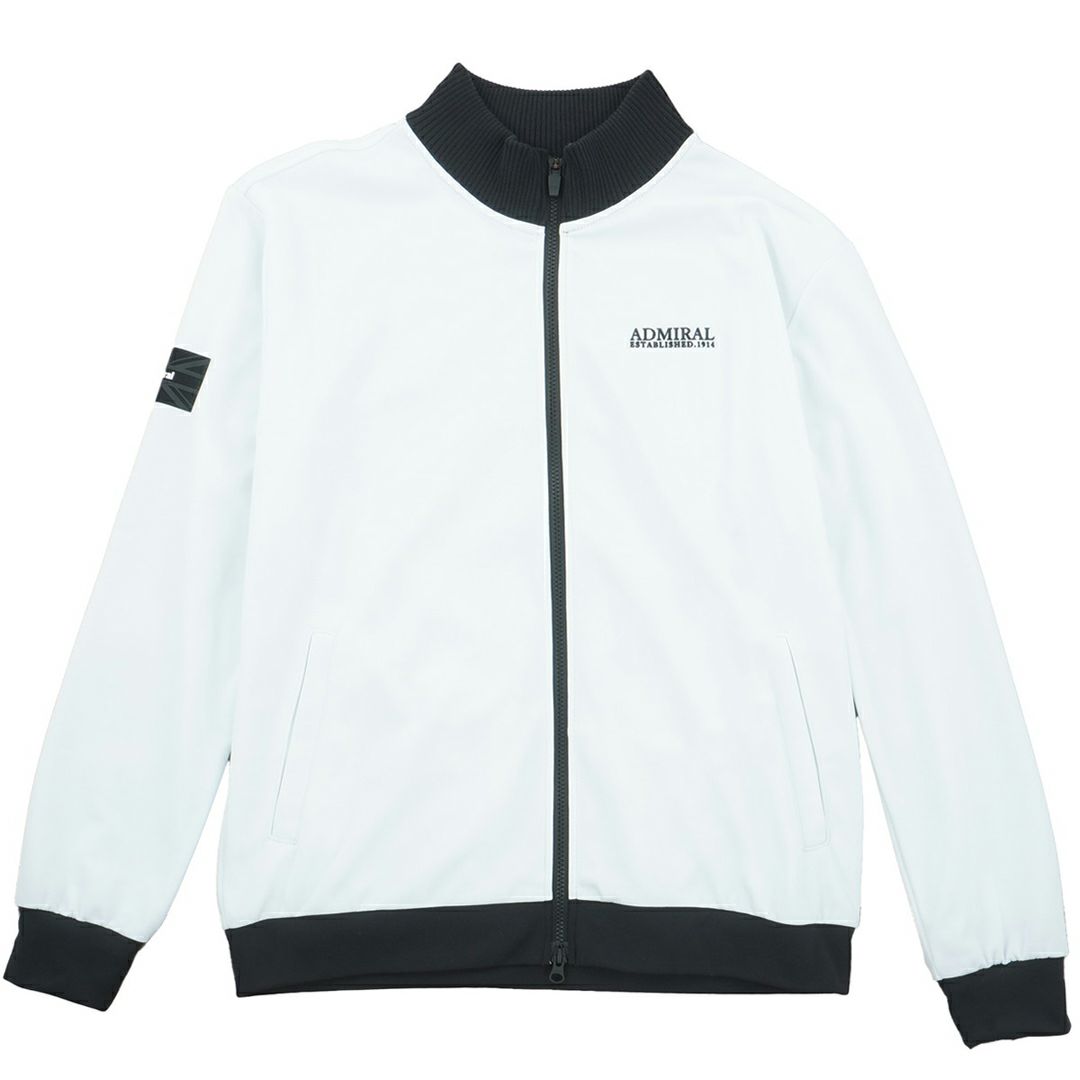 [アドミラル ゴルフ]メンズ ホカタッチ トラックジャケット　ホワイト
