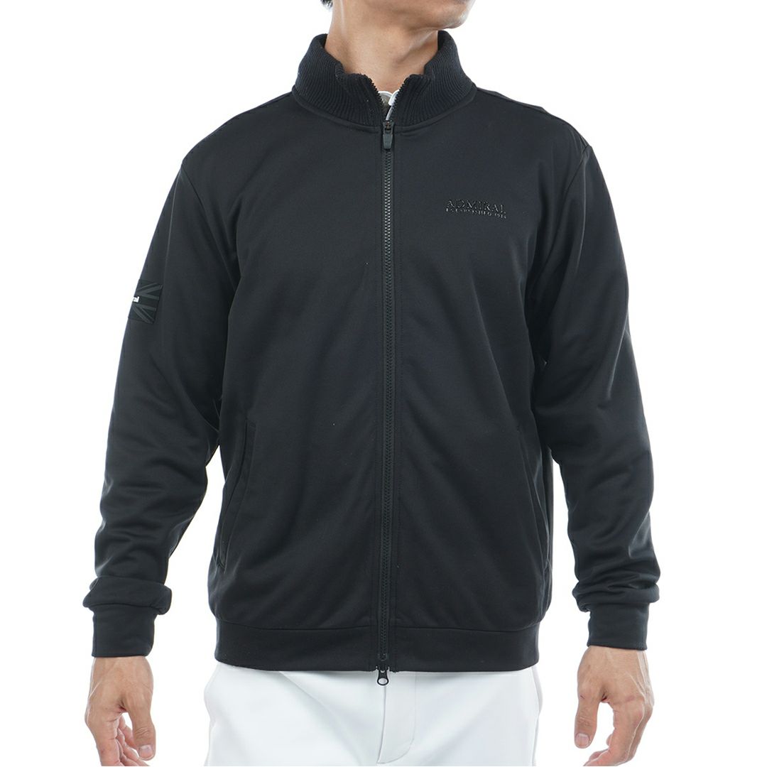 [アドミラル ゴルフ]メンズ ホカタッチ トラックジャケット　ブラック