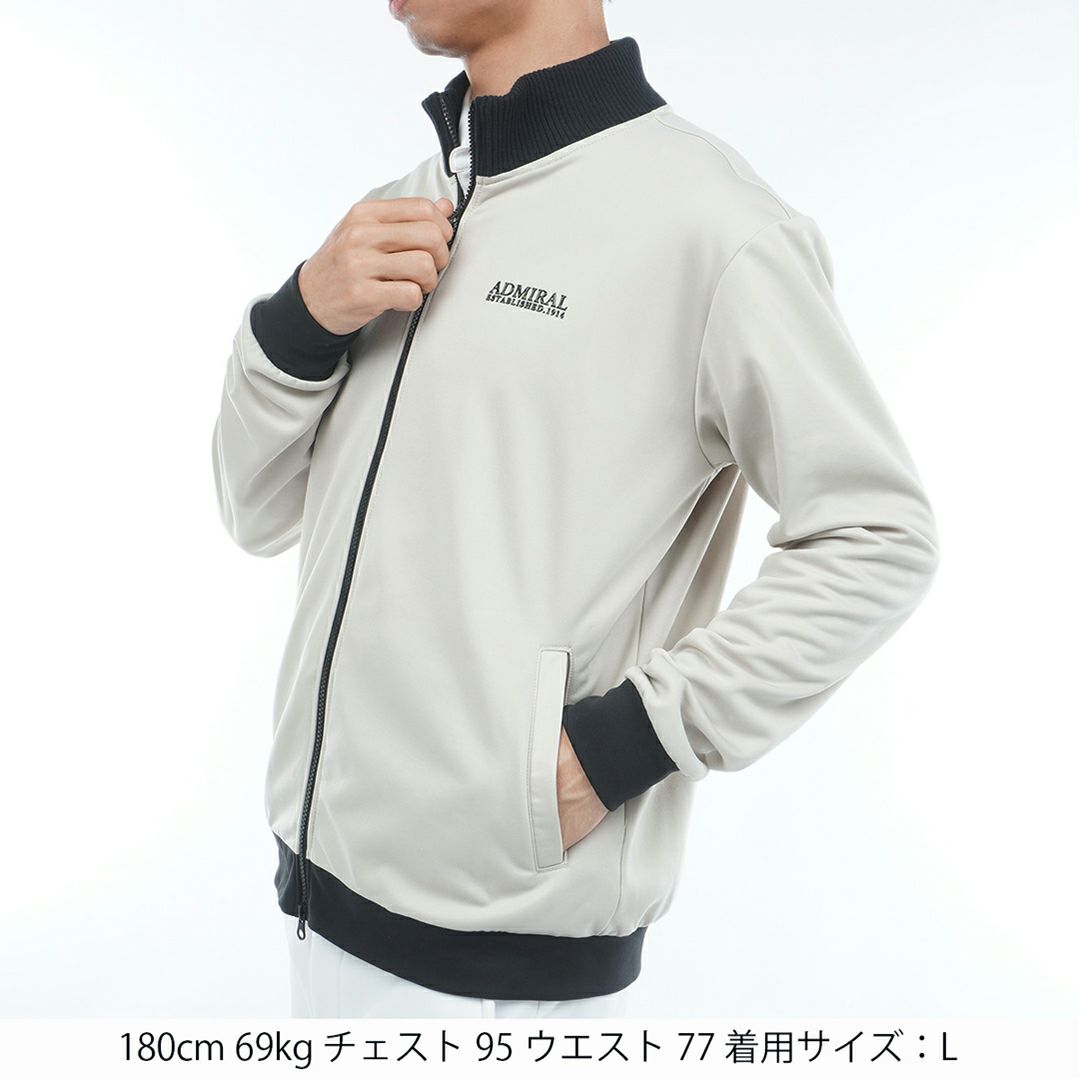 アドミラル ゴルフ Admiral GOLF メンズ メンズ ホカタッチ トラックジャケット ADMA587 詳細10
