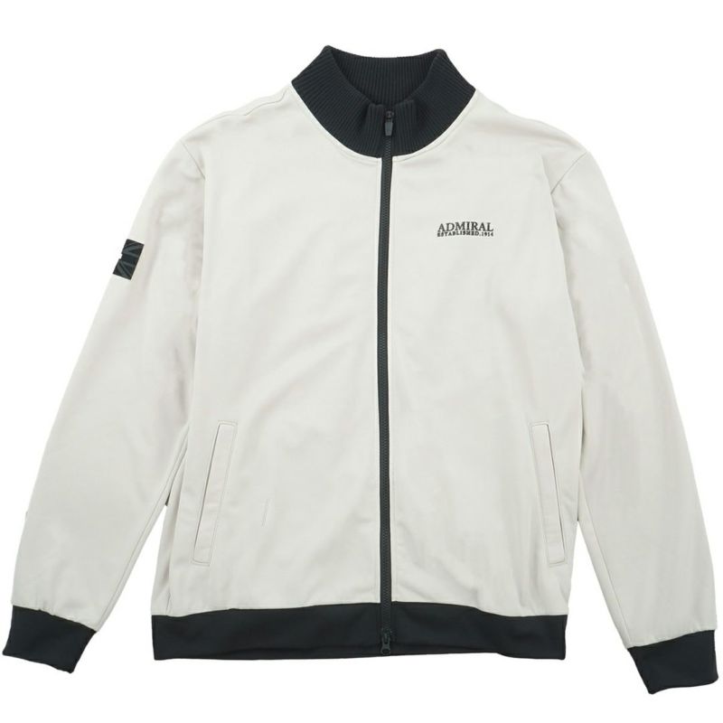 [アドミラル ゴルフ]メンズ ホカタッチ トラックジャケット　サンドベージュ