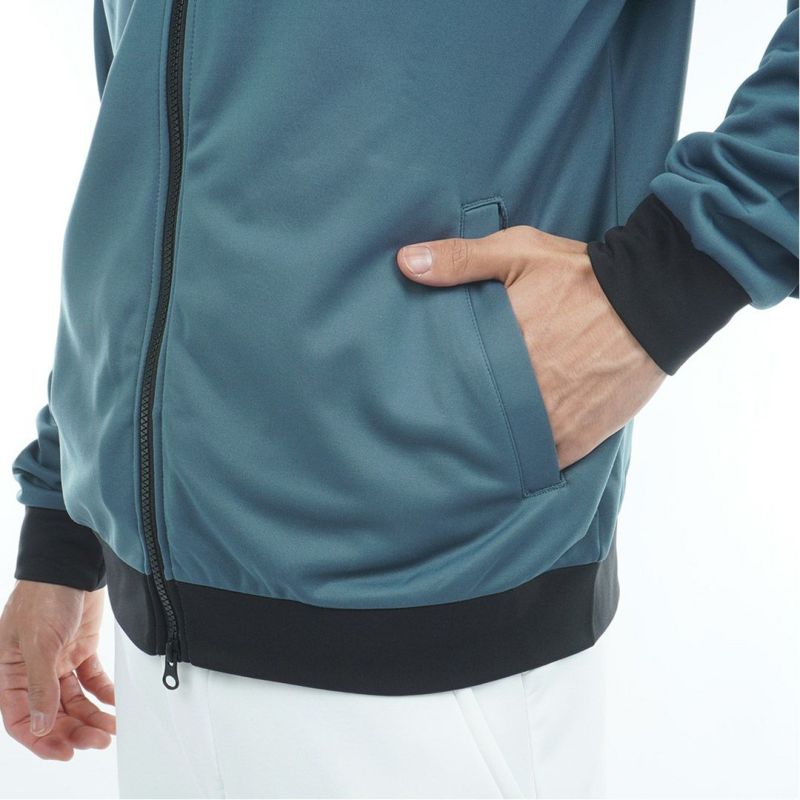 [アドミラル ゴルフ]メンズ ホカタッチ トラックジャケット　ダークグリーン