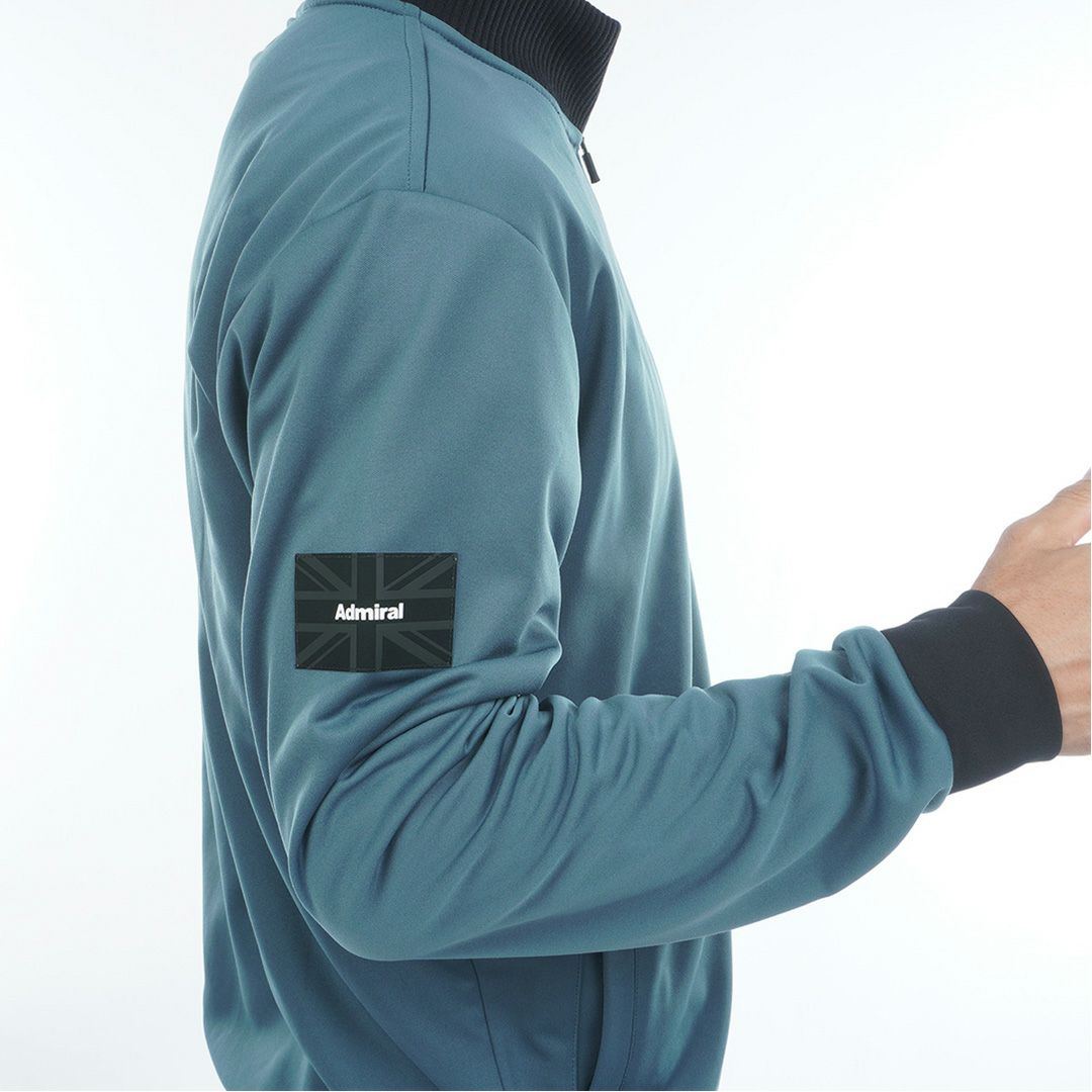 [アドミラル ゴルフ]メンズ ホカタッチ トラックジャケット　ダークグリーン