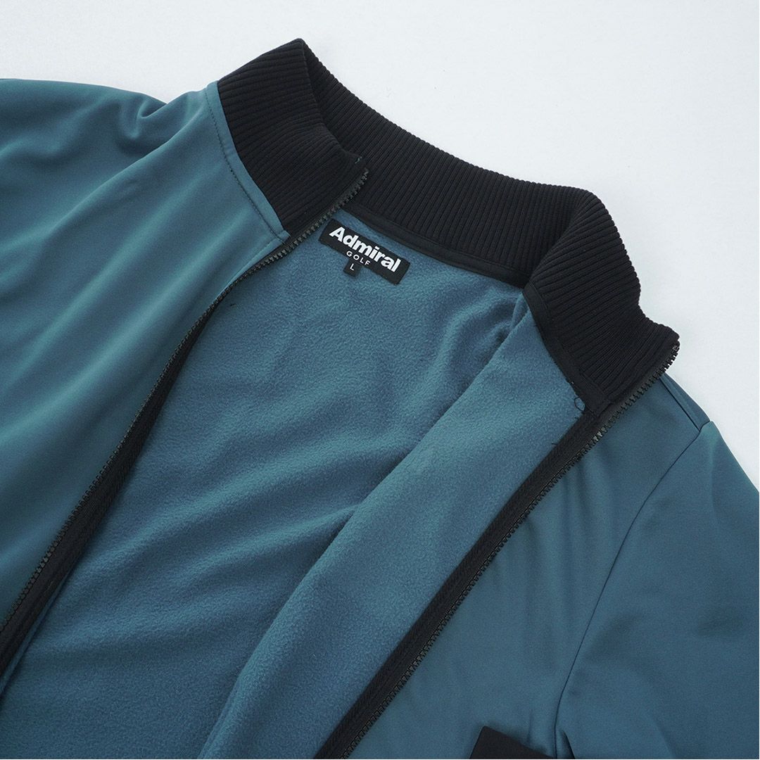 [アドミラル ゴルフ]メンズ ホカタッチ トラックジャケット　ダークグリーン