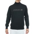 [アドミラル ゴルフ]メンズ ホカタッチ ハイネックセーター　ブラック