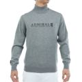 [アドミラル ゴルフ]メンズ ホカタッチ ハイネックセーター　グレー